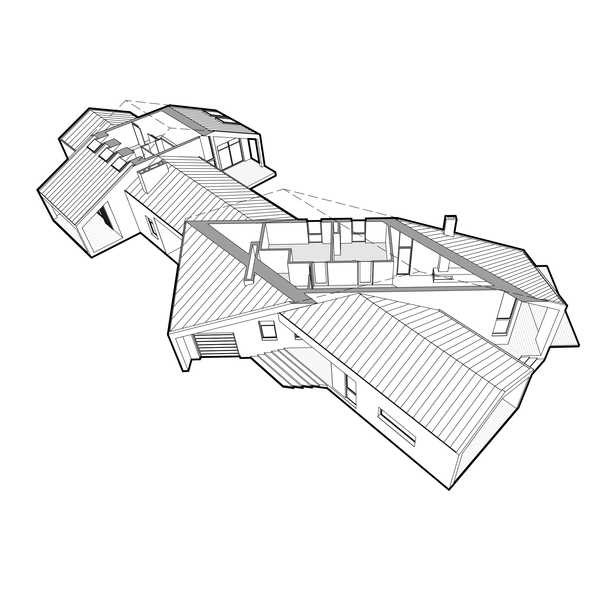 Design drawing 2 for DV_house, Brest region, Belarus.