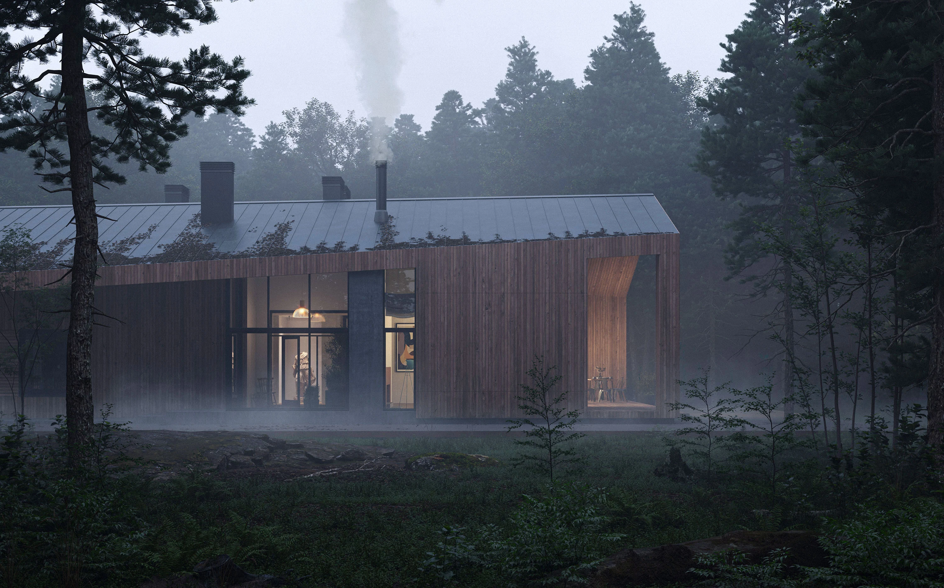 Physical model 5 for EG_house, Gomel region, Belarus.