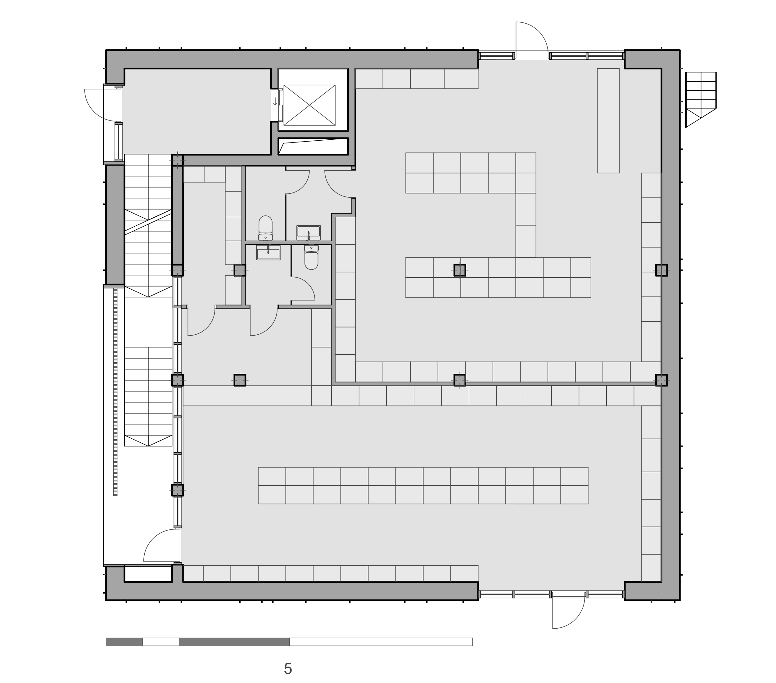 Floor plan for Cube, Borisov, Belarus.