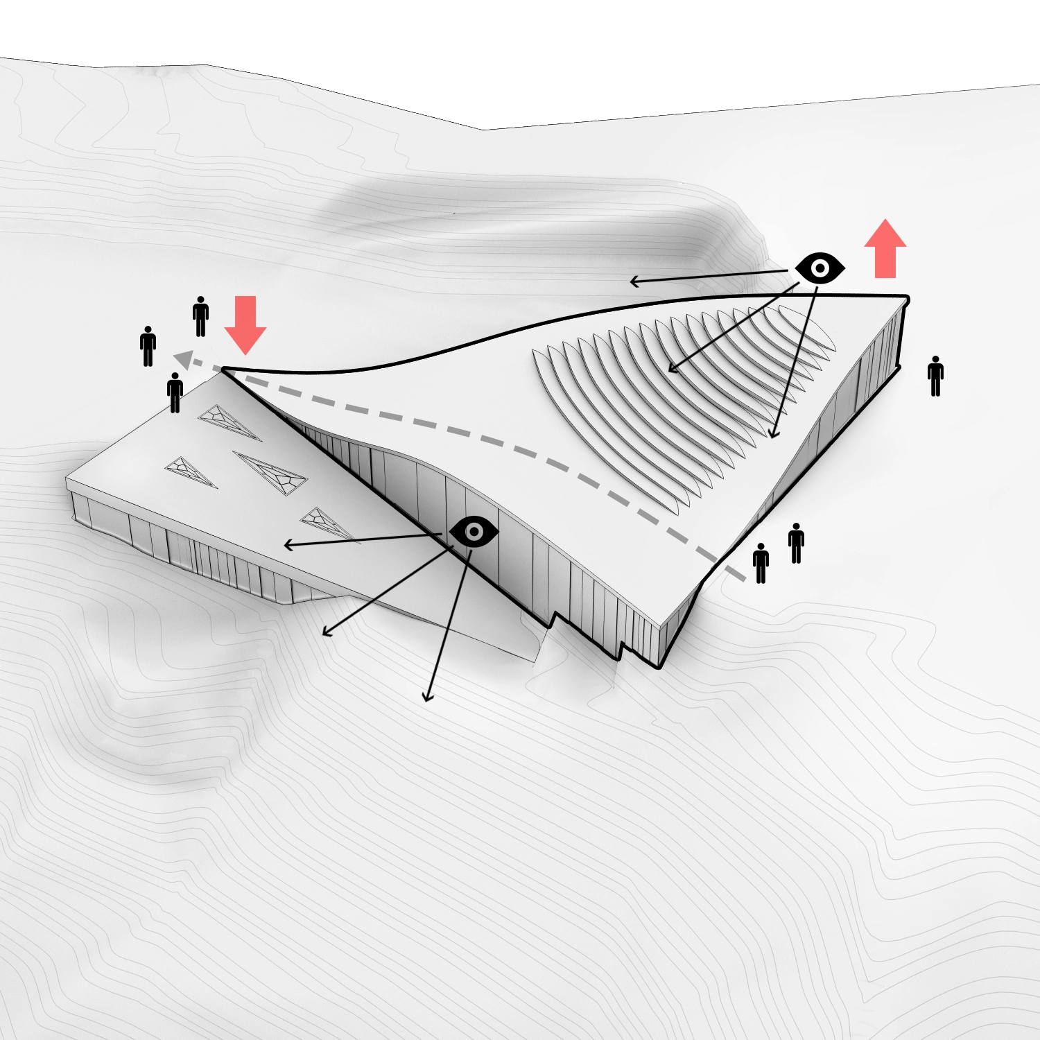 Design diagram 6 for Prism, Bamiyan, Afghanistan.